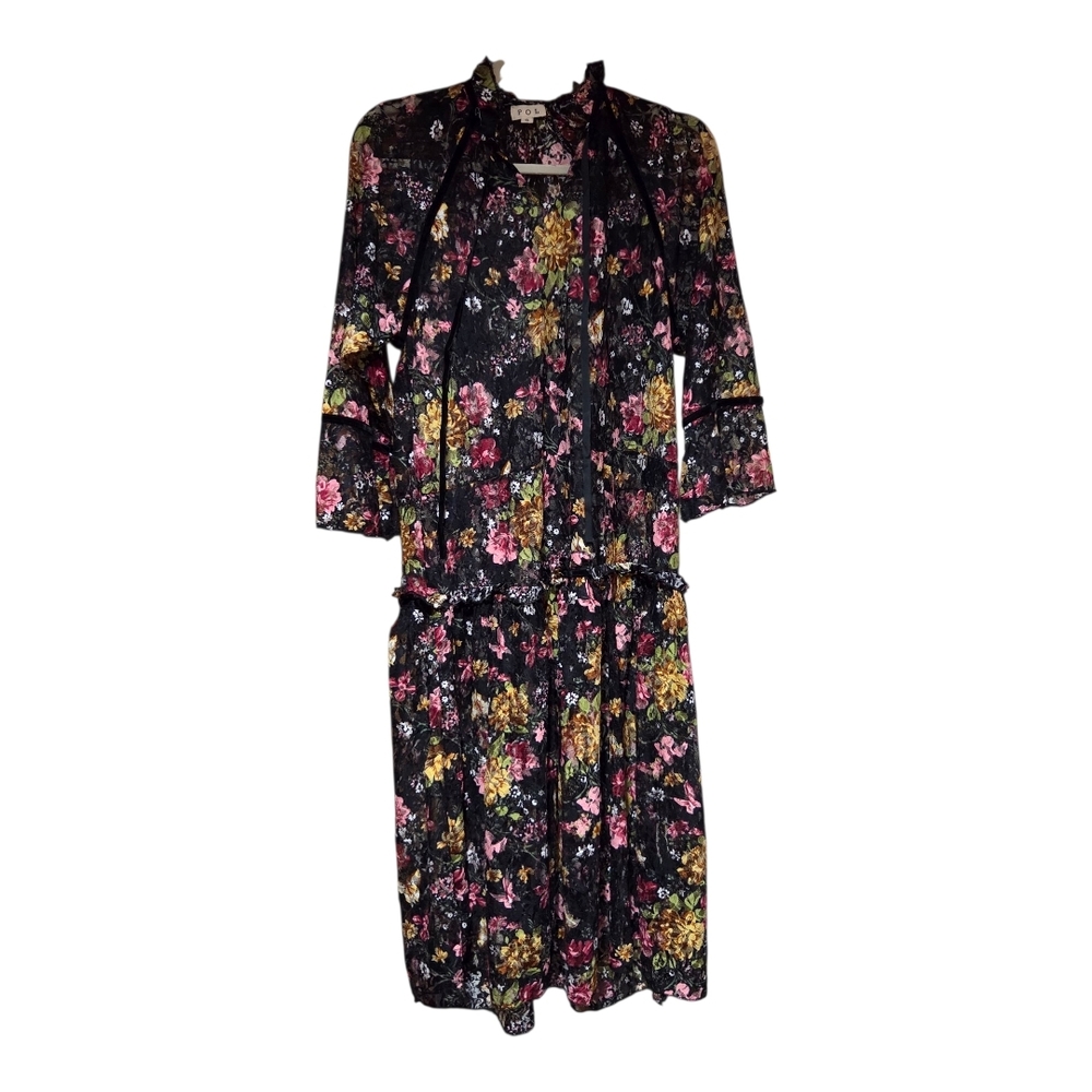 Floral Long Sleeve Dress